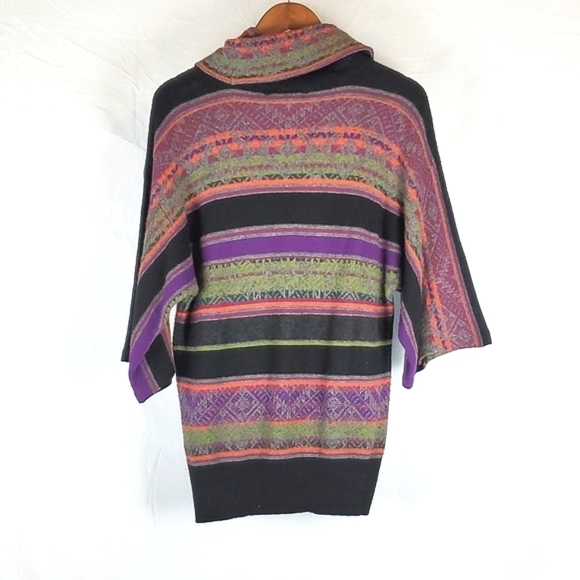 LRL Striped Turtleneck Sweater - Picture 5 of 5
